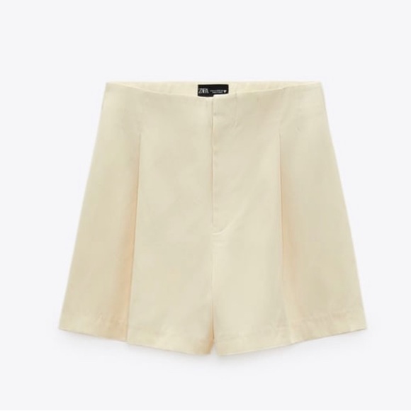 🛍️NEW ZARA HIGH WAISTED SHORTS - Picture 4 of 7